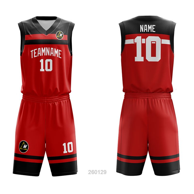 Customized Full Sublimation Basketball Uniform BU135