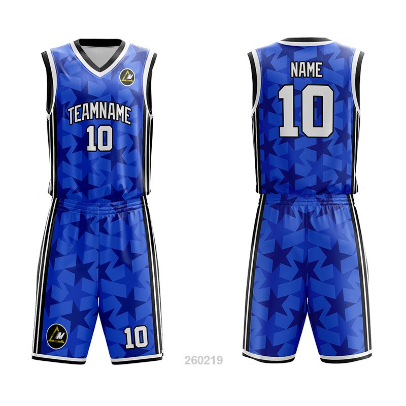 Customized Full Sublimation Basketball Uniform BU143