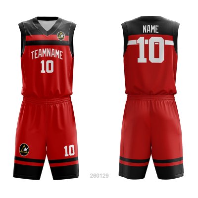 Customized Full Sublimation Basketball Uniform BU135