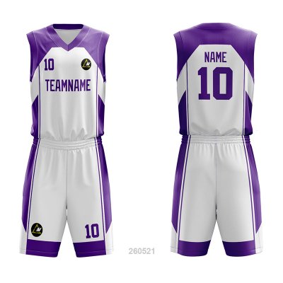 Customized Full Sublimation Basketball Uniform BU176