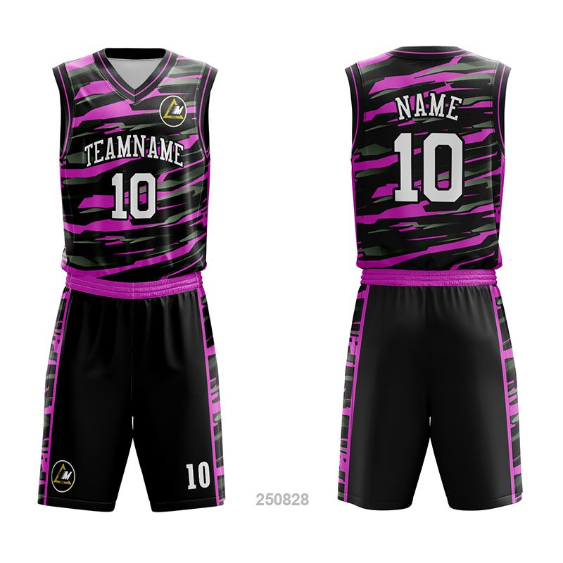 Customized Full Sublimation Basketball Uniform BU062