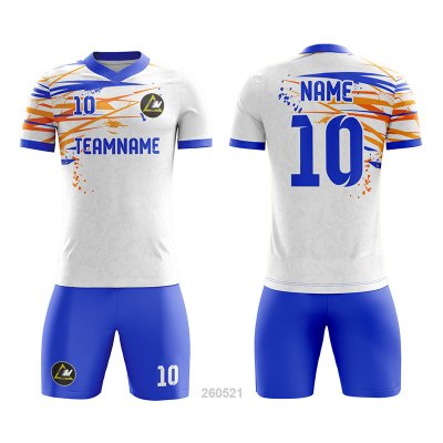 Customized Full Sublimation Soccer Uniform SU313