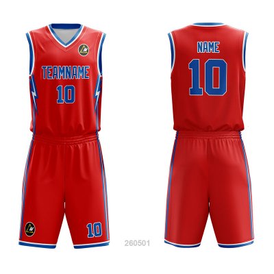 Customized Full Sublimation Basketball Uniform BU172