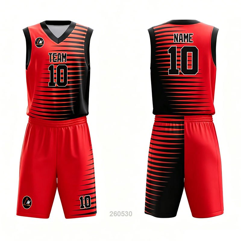 Customized Full Sublimation Basketball Uniform BU187