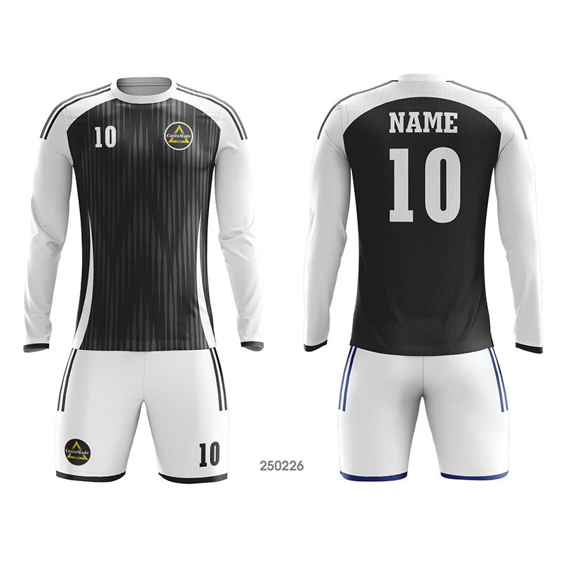 Customized Full Sublimation Long Sleeves Soccer Jersey SJ192