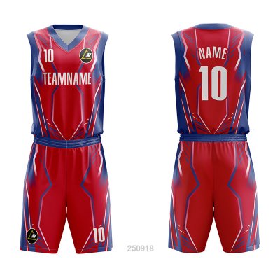 Customized Full Sublimation Basketball Uniform BU072
