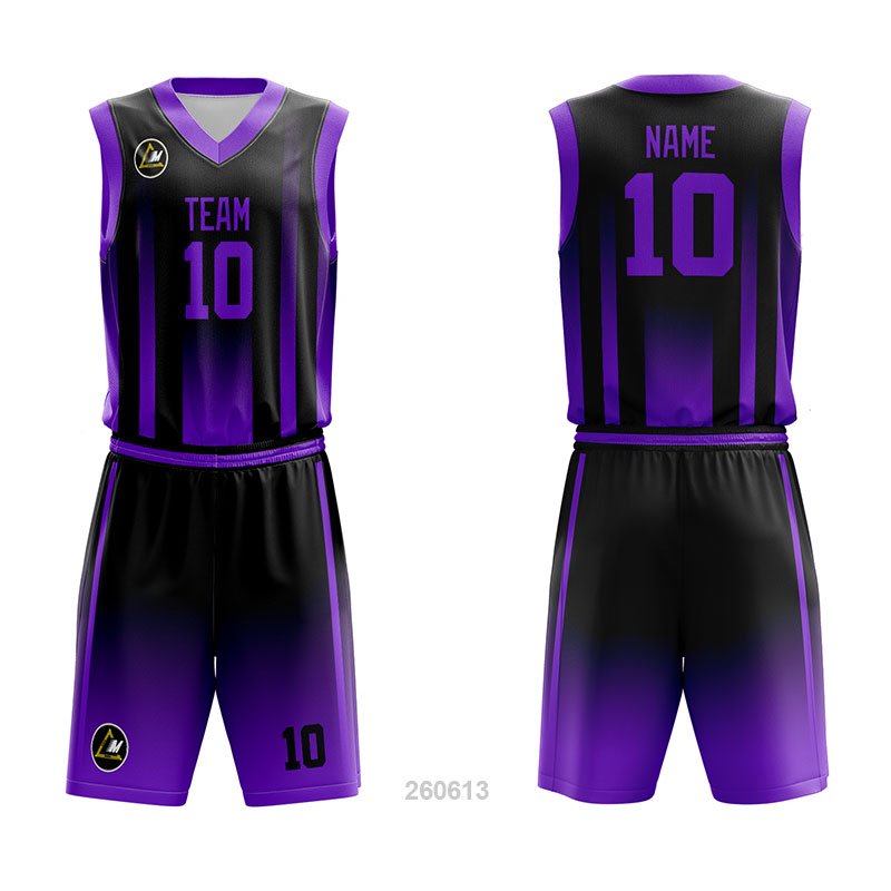Customized Full Sublimation Basketball Uniform BU185