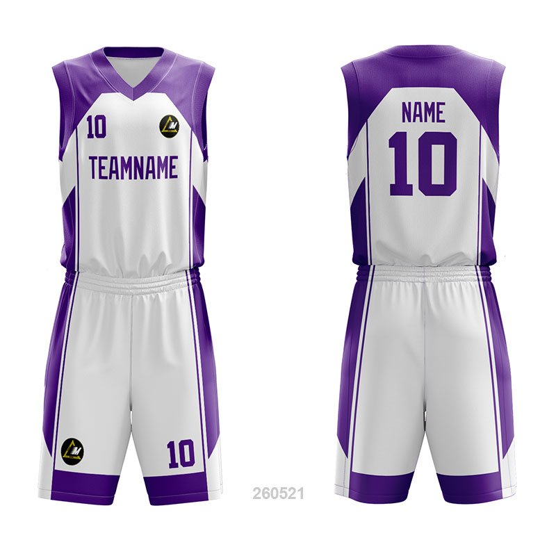 Customized Full Sublimation Basketball Uniform BU176