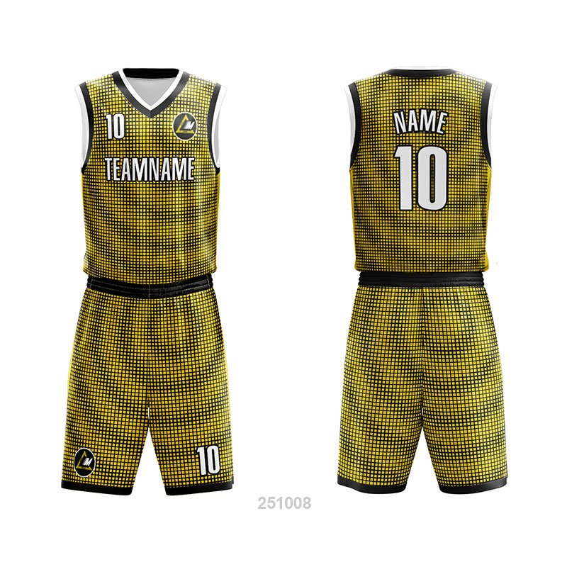 Customized Full Sublimation Basketball Uniform BU081