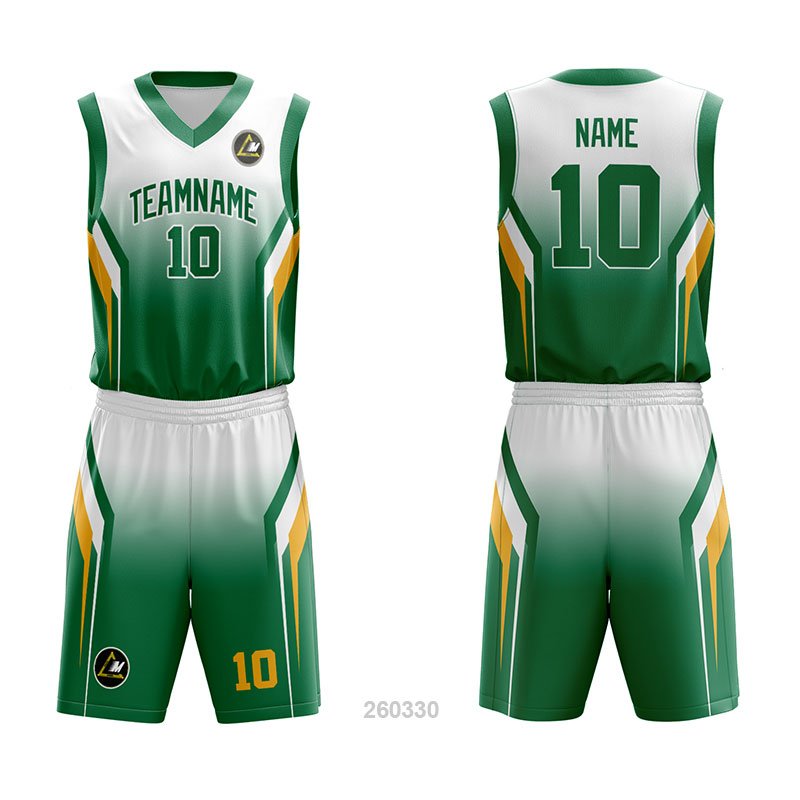 Customized Full Sublimation Basketball Uniform BU161