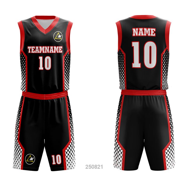 Customized Full Sublimation Basketball Uniform BU055