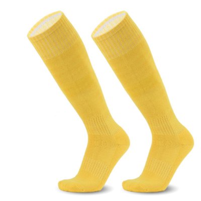Professional Long Soccer Yellow Socks 005