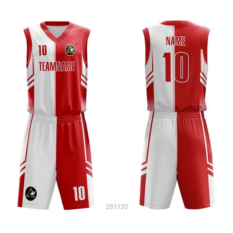 Customized Full Sublimation Basketball Uniform BU101