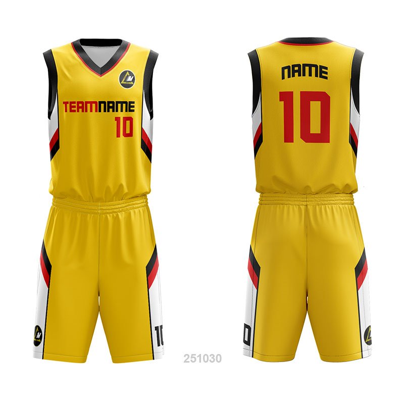Customized Full Sublimation Basketball Uniform BU088