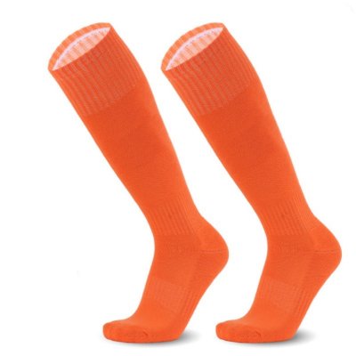 Professional Long Soccer Orange Socks 006