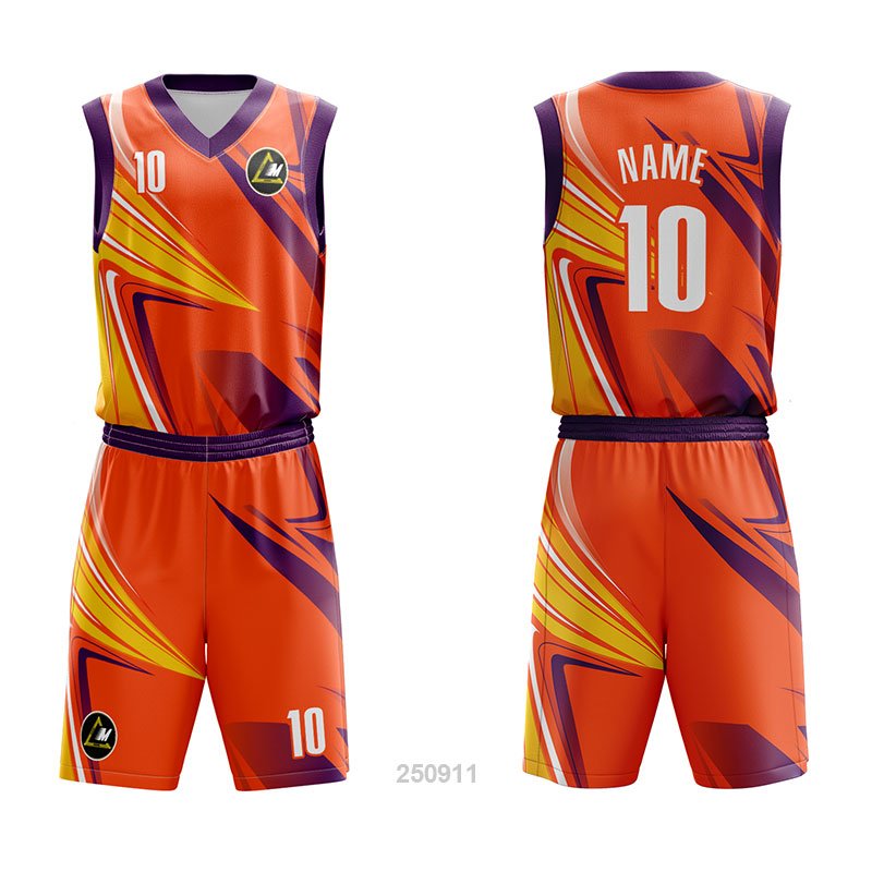 Customized Full Sublimation Basketball Uniform BU067