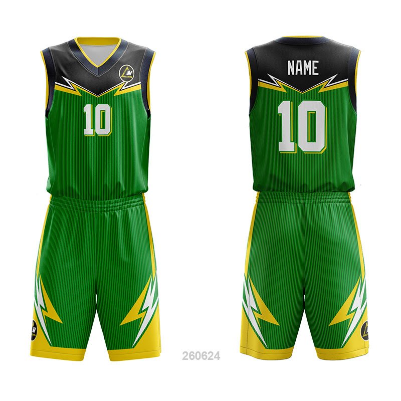 Customized Full Sublimation Basketball Uniform BU180