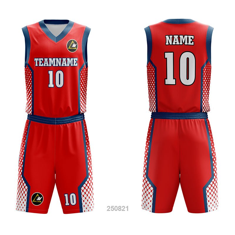 Customized Full Sublimation Basketball Uniform BU059