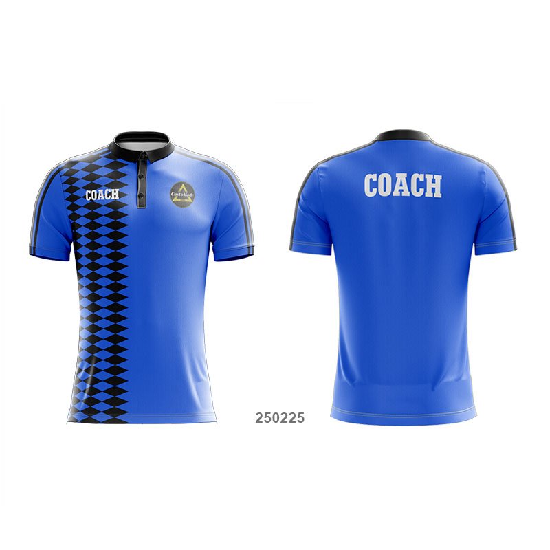 Customized Full Sublimation Polo Coach Shirts 009