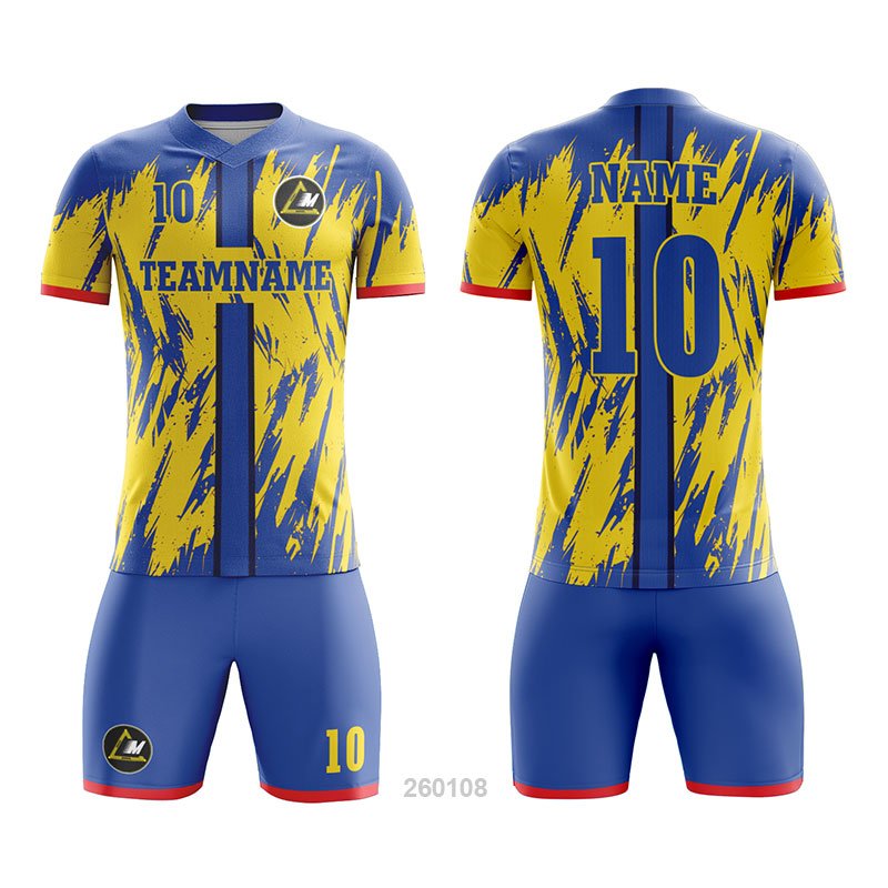 Customized Full Sublimation Soccer Uniform SU293