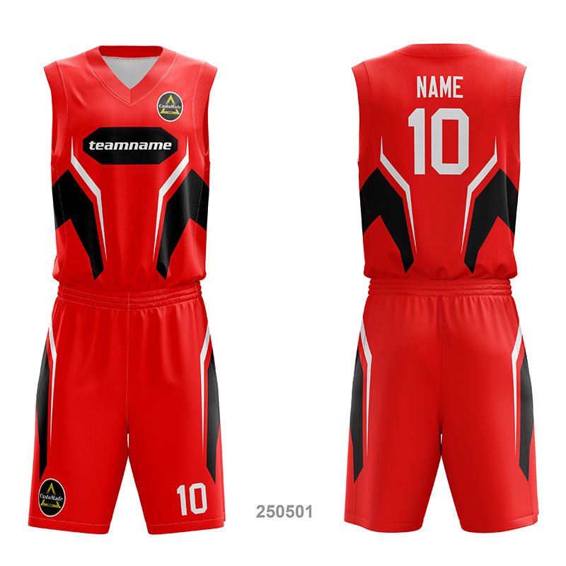 Customized Full Sublimation Basketball Uniform BU042