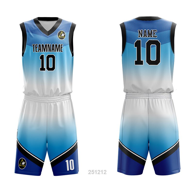Customized Full Sublimation Basketball Uniform BU113