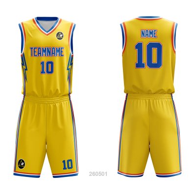 Customized Full Sublimation Basketball Uniform BU173