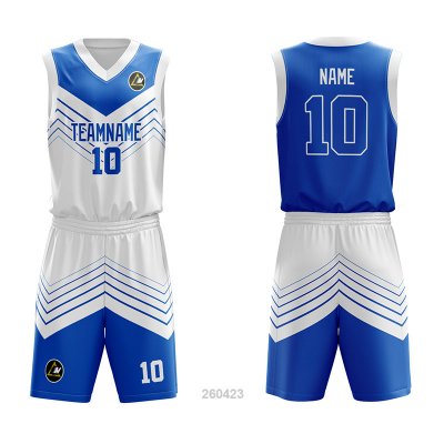 Customized Full Sublimation Basketball Uniform BU158