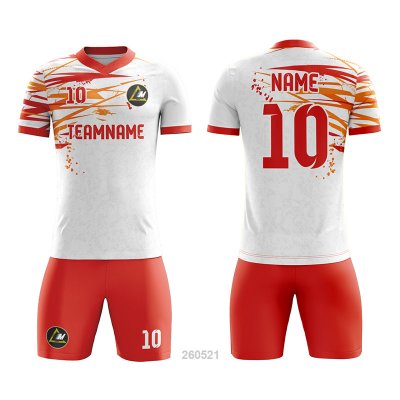 Customized Full Sublimation Soccer Uniform SU325