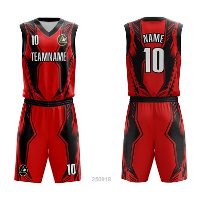 Customized Full Sublimation Basketball Uniform BU074