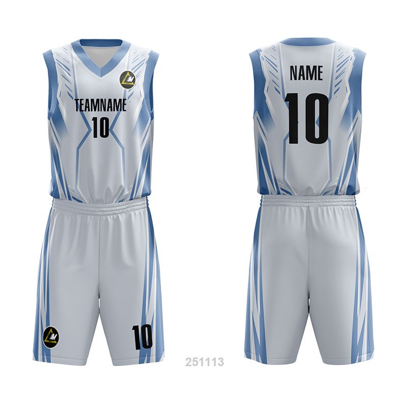 Customized Full Sublimation Basketball Uniform BU095