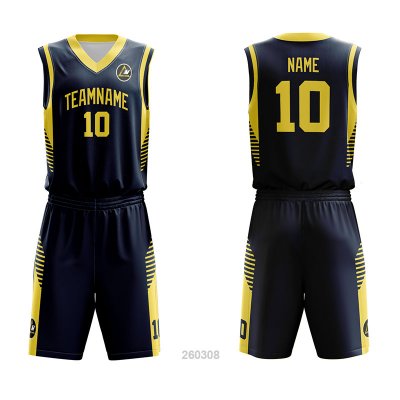 Customized Full Sublimation Basketball Uniform BU150