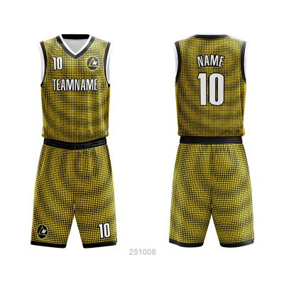 Customized Full Sublimation Basketball Uniform BU081