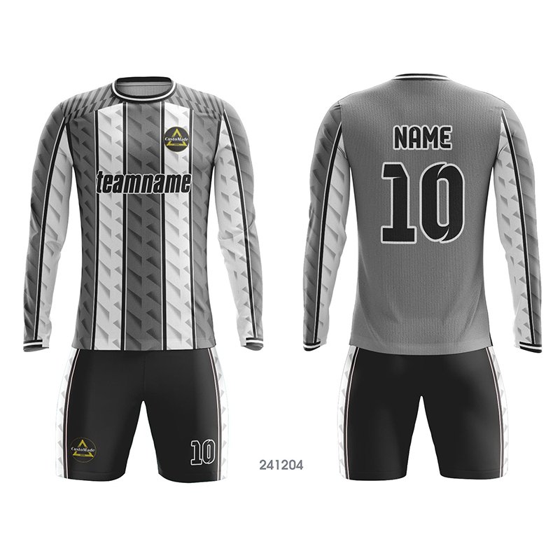 Customized Full Sublimation Long Sleeves Soccer Jersey SJ154