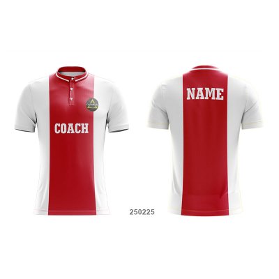 Customized Full Sublimation Polo Coach Shirts 014