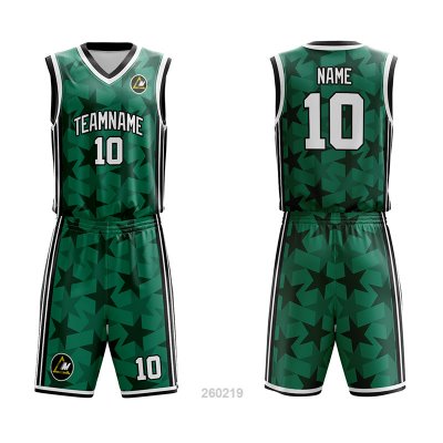 Customized Full Sublimation Basketball Uniform BU145