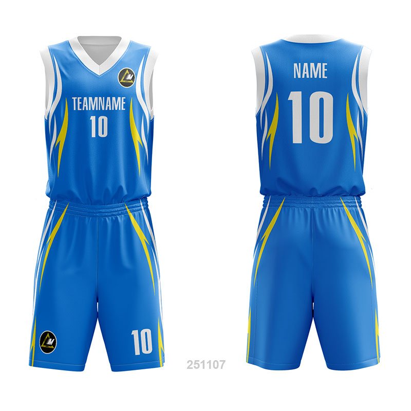 Customized Full Sublimation Basketball Uniform BU094