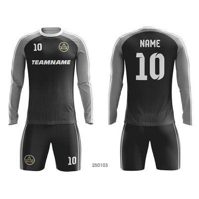 Customized Full Sublimation Long Sleeves Soccer Jersey SJ152