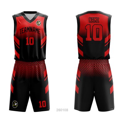 Customized Full Sublimation Basketball Uniform BU124