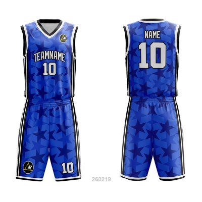 Customized Full Sublimation Basketball Uniform BU143