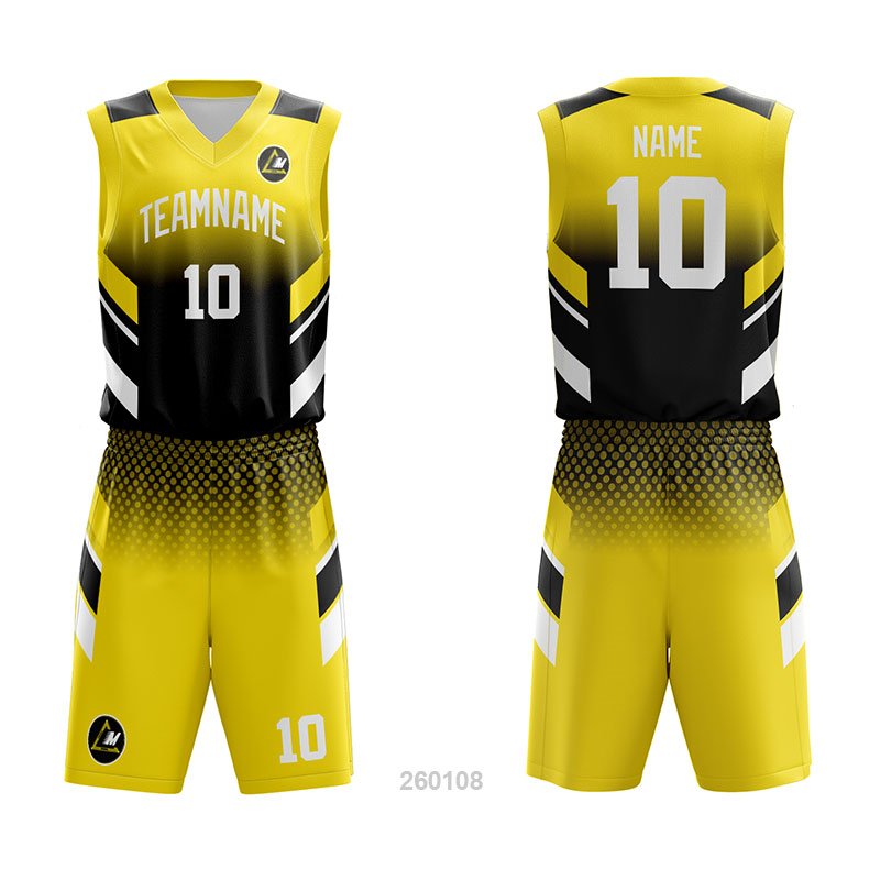 Customized Full Sublimation Basketball Uniform BU126