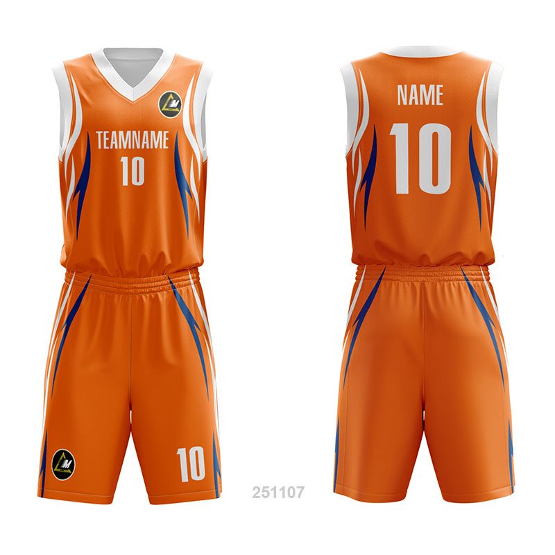 Customized Full Sublimation Basketball Uniform BU091
