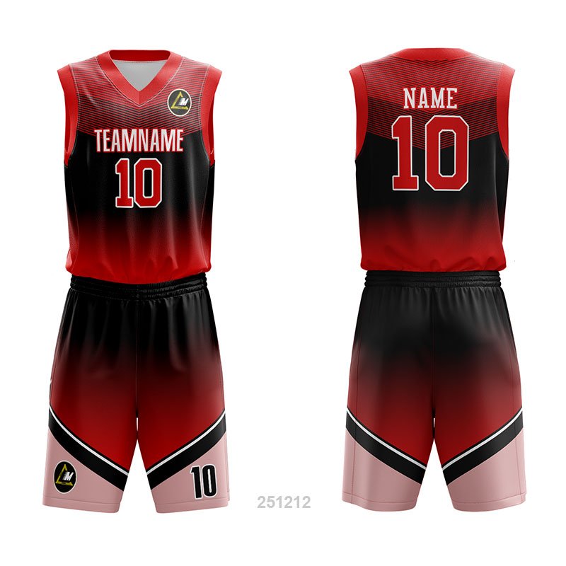 Customized Full Sublimation Basketball Uniform BU111
