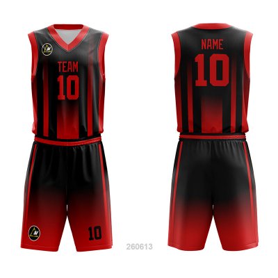 Customized Full Sublimation Basketball Uniform BU184