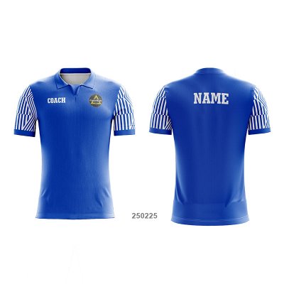 Customized Full Sublimation Polo Coach Shirts 006