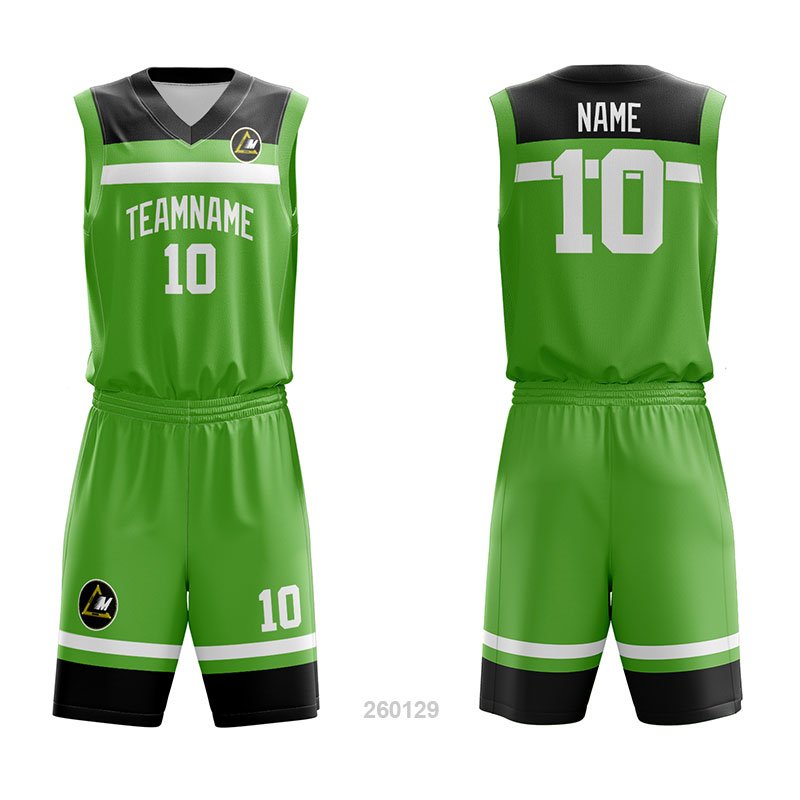 Customized Full Sublimation Basketball Uniform BU138