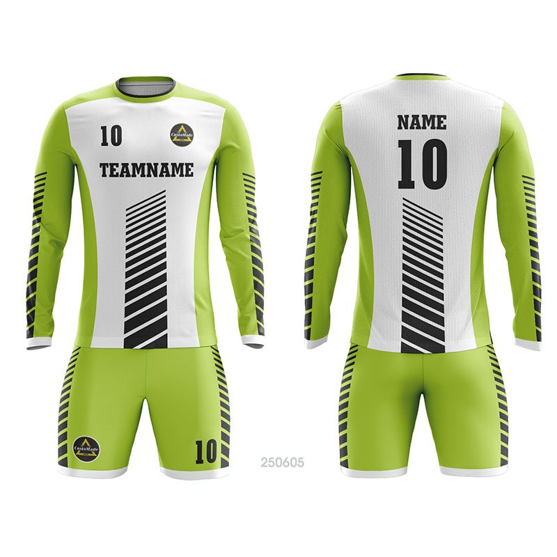 Customized Full Sublimation Long Sleeves Soccer Uniform SU241