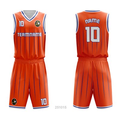 Customized Full Sublimation Basketball Uniform BU076